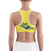 Load image into Gallery viewer, Legit Trappers Check Clean Cash Sports bra