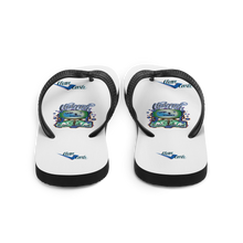 Load image into Gallery viewer, Legit Trappers Check Clean Cash Flip-Flops