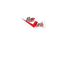 Load image into Gallery viewer, Check Clean Cash red black and white Bubble-free stickers