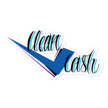 Load image into Gallery viewer, Check Clean Cash Bubble-Free Stickers