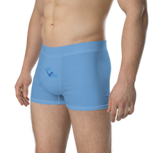 Load image into Gallery viewer, Legit Trappers check clean cash Sky blue Boxer Briefs