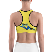 Load image into Gallery viewer, Legit Trappers Check Clean Cash Sports bra