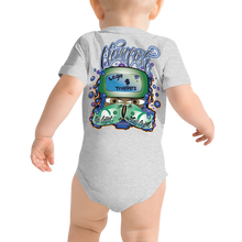 Load image into Gallery viewer, Check Clean Cash Legit Trappers Go Legit Stay Legit  Toddler one piece