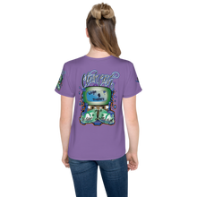 Load image into Gallery viewer, Legit Trappers Check Clean cash Go Legit Stay Legit kids T-shirt