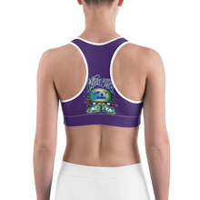 Load image into Gallery viewer, Check Clean Cash Legit Trappers Sports bra