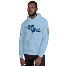 Load image into Gallery viewer, Check Clean Cash hood sweater. This hoodie is phenomenal real talk