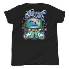Load image into Gallery viewer, Legit Trappers Check Cash Go Legit Stay Legit Youth T-Shirt