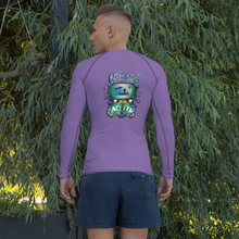 Load image into Gallery viewer, Legit Trappers Check Clean Cash Go Legit Stay Legit Men's Rash Guard