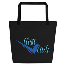 Load image into Gallery viewer, Check Clean Cash Beach Bag