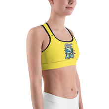 Load image into Gallery viewer, Legit Trappers Check Clean Cash Sports bra
