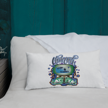 Load image into Gallery viewer, Legit Trappers Check Clean Cash Go Legit Stay Legit Premium Pillow