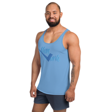 Load image into Gallery viewer, Check clean cash Unisex Tank Top