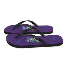 Load image into Gallery viewer, Legit Trappers Check Clean Cash Flip-Flops