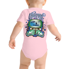 Load image into Gallery viewer, Check Clean Cash Legit Trappers Go Legit Stay Legit  Toddler one piece