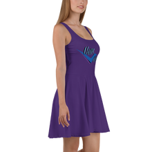Load image into Gallery viewer, Check Clean Cash Legit Trappers Women's Skater Dress