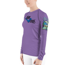 Load image into Gallery viewer, Legit Trappers Check Clean Cash Women's Rash Guard