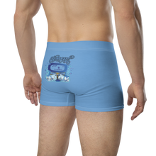 Load image into Gallery viewer, Legit Trappers check clean cash Sky blue Boxer Briefs