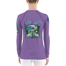 Load image into Gallery viewer, Legit Trappers Check Clean Cash Women's Rash Guard