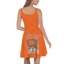 Load image into Gallery viewer, Legit Trappers Check Clean Cash skater dress
