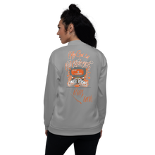 Load image into Gallery viewer, Legit Trappers keep God 1st. Check clean cash Bomber Jacket