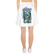 Load image into Gallery viewer, Check Clean Cash Legit Trappers Skater Skirt