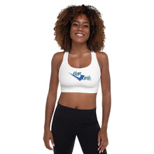 Load image into Gallery viewer, Legit Trappers Check Clean Cash padded Sports Bra