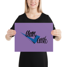 Load image into Gallery viewer, Check Clean Cash photo paper poster
