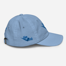 Load image into Gallery viewer, Legit Trappers Check Clean Cash sky blue Youth baseball cap