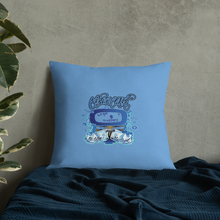 Load image into Gallery viewer, Legit Trappers check clean Cash sky blue Premium Pillow