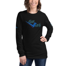 Load image into Gallery viewer, Legit Trappers Check Clean Cash Go Legit Stay Legit Unisex Long sleeve Tee