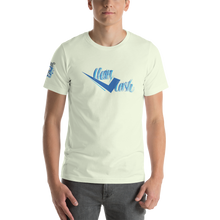 Load image into Gallery viewer, Sky blue Legit Trappers Check Clean Cash  Short-Sleeve Unisex T-Shirt