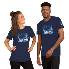 Load image into Gallery viewer, Legit Trappers  sky blue Short-Sleeve Unisex T-Shirt