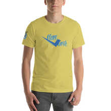 Load image into Gallery viewer, Sky blue Legit Trappers Check Clean Cash  Short-Sleeve Unisex T-Shirt