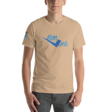 Load image into Gallery viewer, Sky blue Legit Trappers Check Clean Cash  Short-Sleeve Unisex T-Shirt