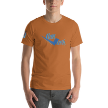 Load image into Gallery viewer, Sky blue Legit Trappers Check Clean Cash  Short-Sleeve Unisex T-Shirt